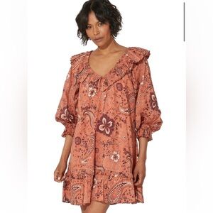 Cleobella Danica Mini Dress, Rhode Paisley size small